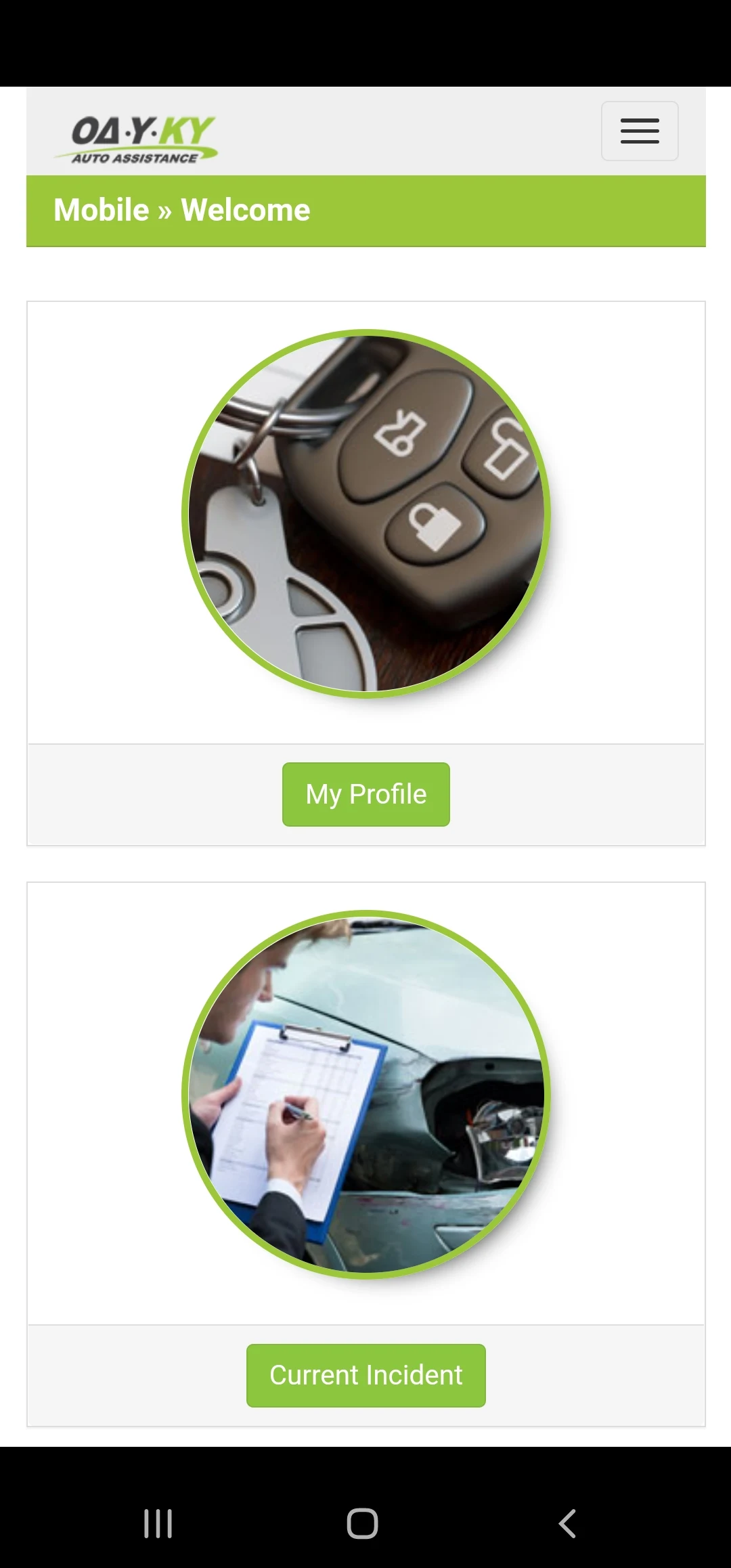 Odyky App screenshot